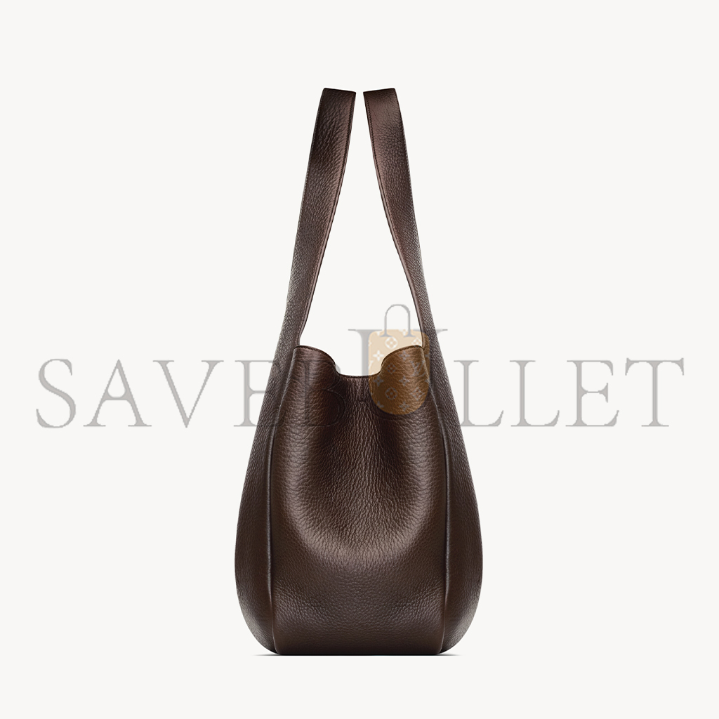 YSL LE 5 À 7 BEA IN GRAINED LEATHER 763435AADUU2837 (50*28*18cm) YSL LE 5 À 7 BEA IN GRAINED LEATHER 763435AADUU2837 (50*28*18cm)